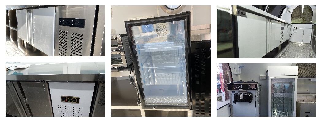 refrigeration equipment for bubble tea trucks